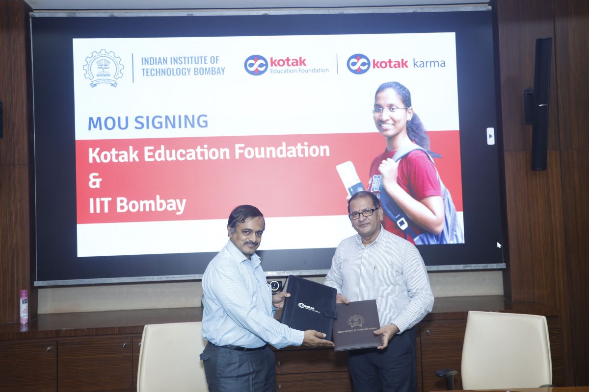 KEF Signs MoU With IIT-Bombay For Launch Of Scholarship For Girl Students